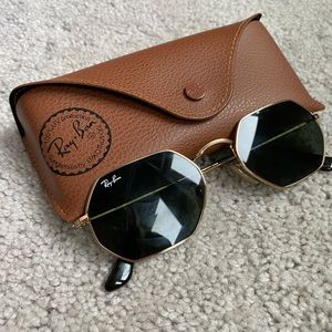 Ray and Octagonal Sunglasses